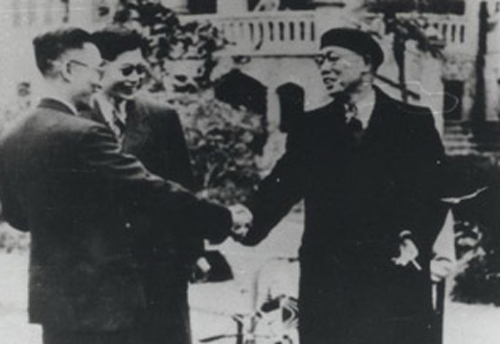 1947年，田汉在上海