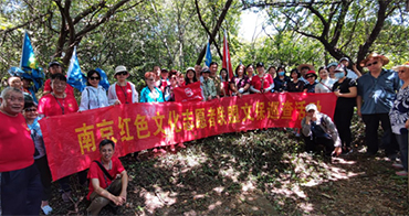 南京红色文化保护志愿服务队开展溧水红色文化保护巡查活动