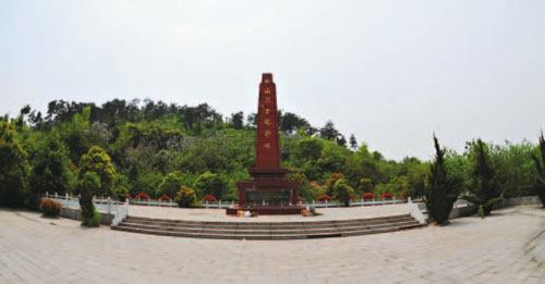 横山烈士纪念碑图片
